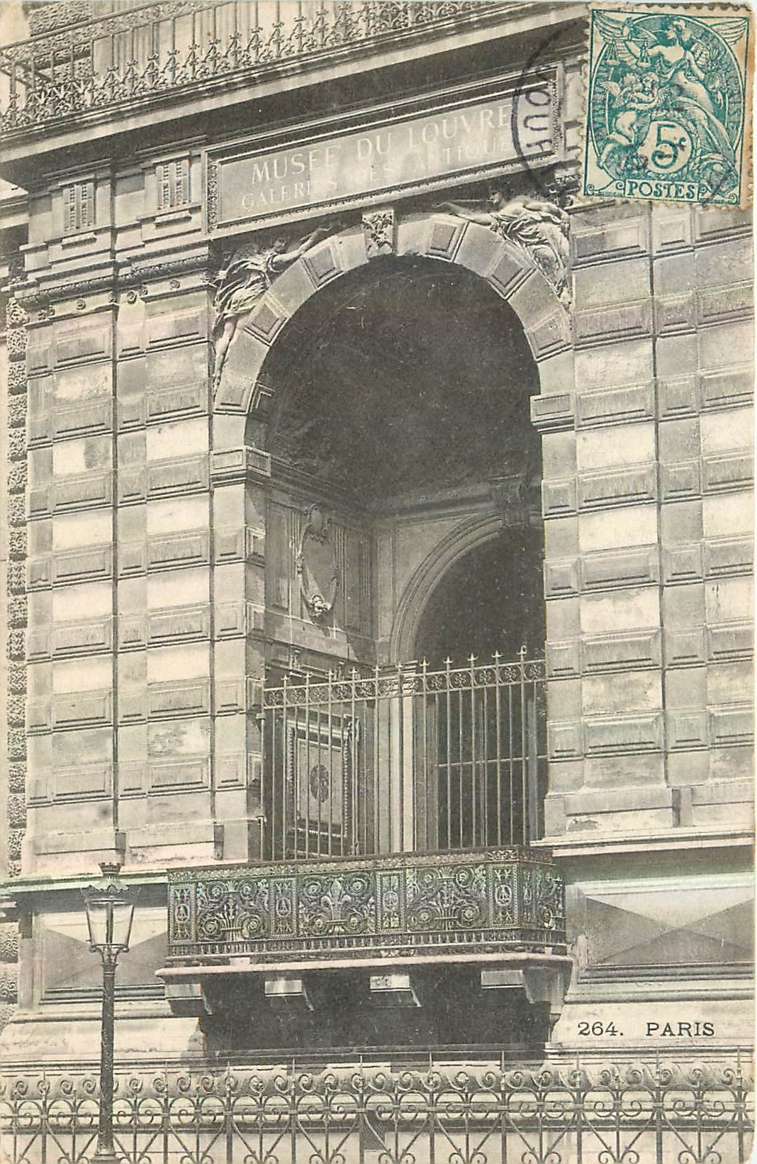 CPA Paris Musee du Louvre 