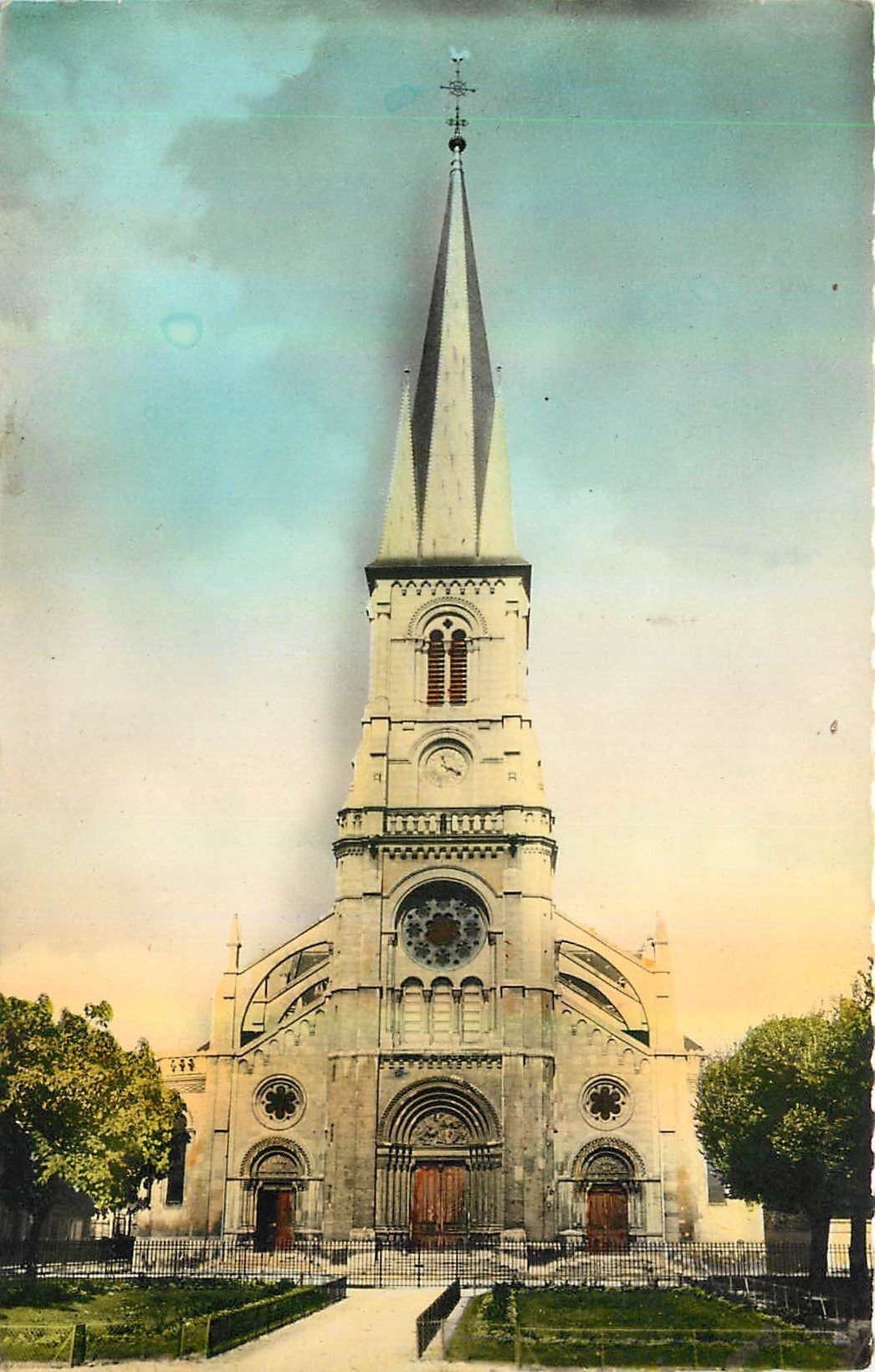 CPA Reims Eglise St Andre 