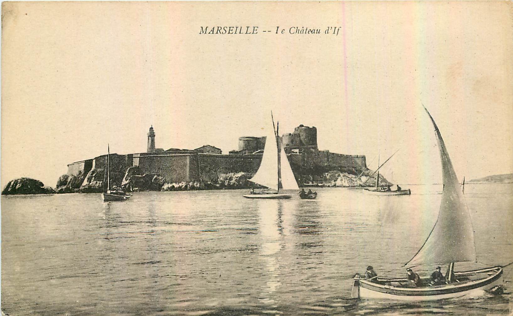 CPA Marseille le Cheteau d'If