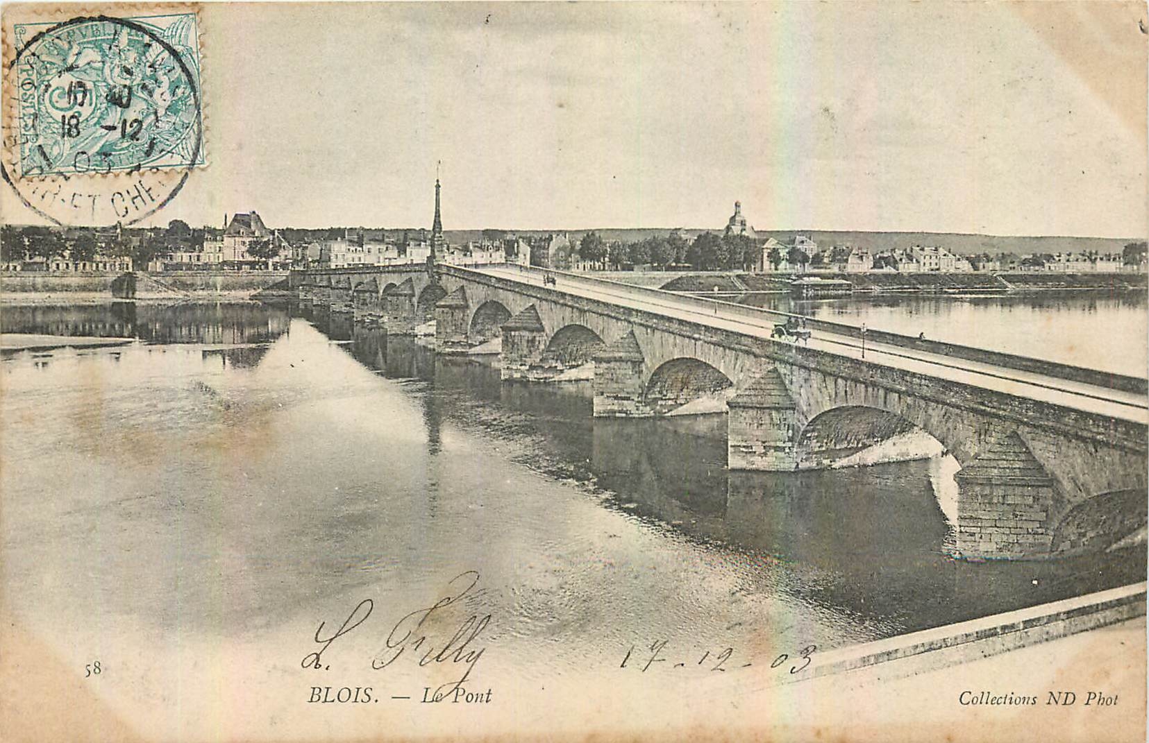 CPA Blois Le Pont 