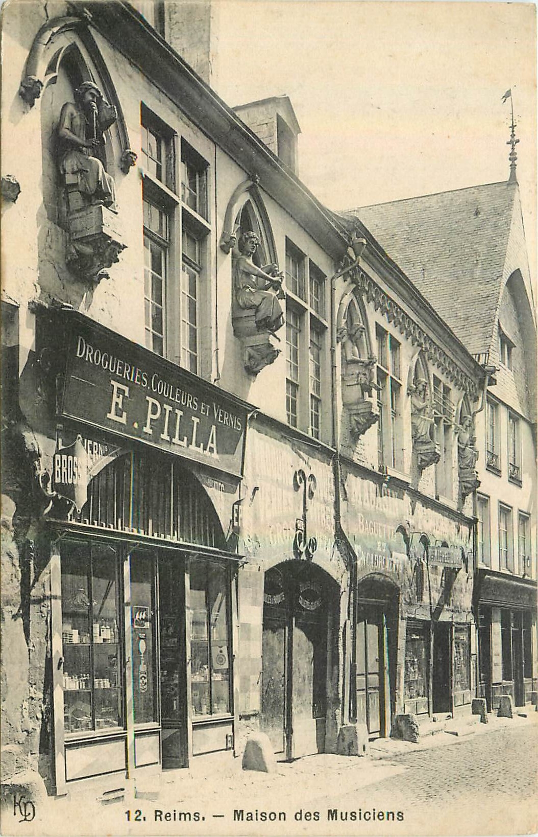 CPA Reims Maison des Musiciens 