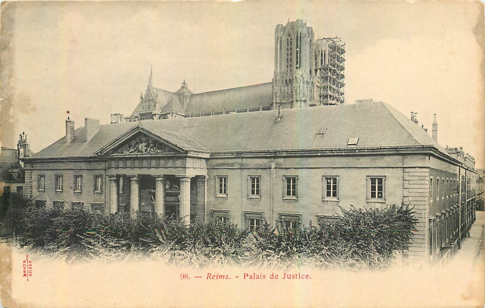 CPA Reims Palais de Justice 