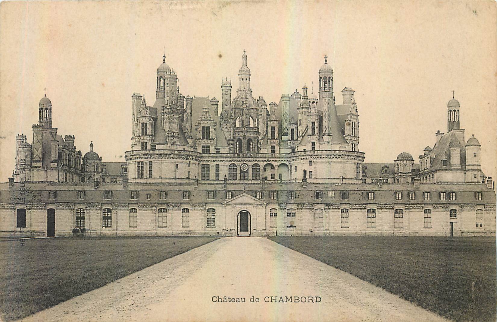 CPA Chateau de Chambord 