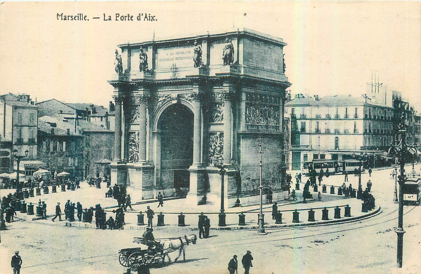 CPA Marseille La Porte d'Aix 