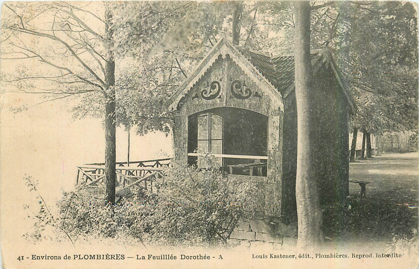 CPA Environs de Plombieres La Feuillee Dorothee 
