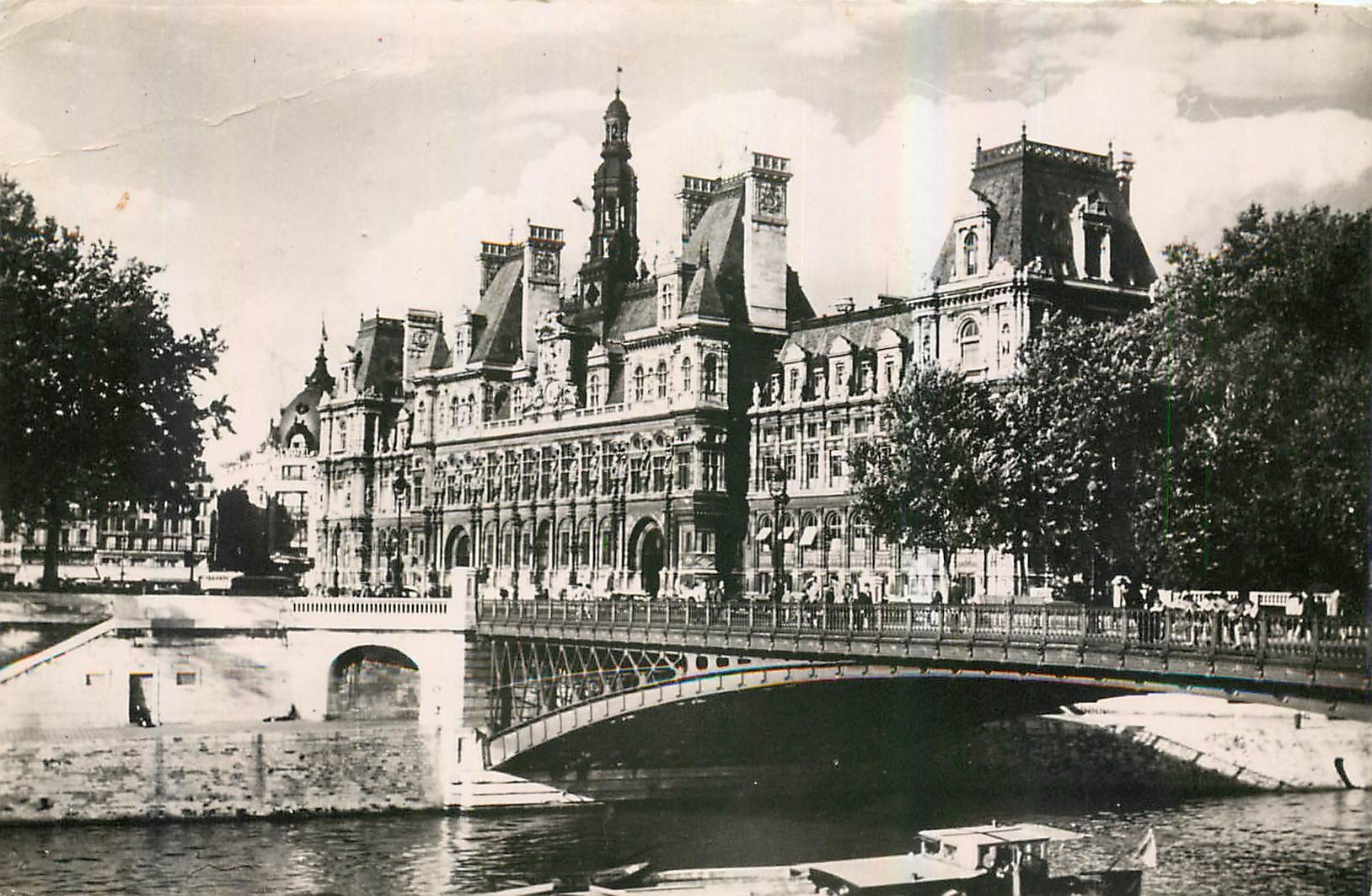 CPA Paris L'Hotel de Ville 