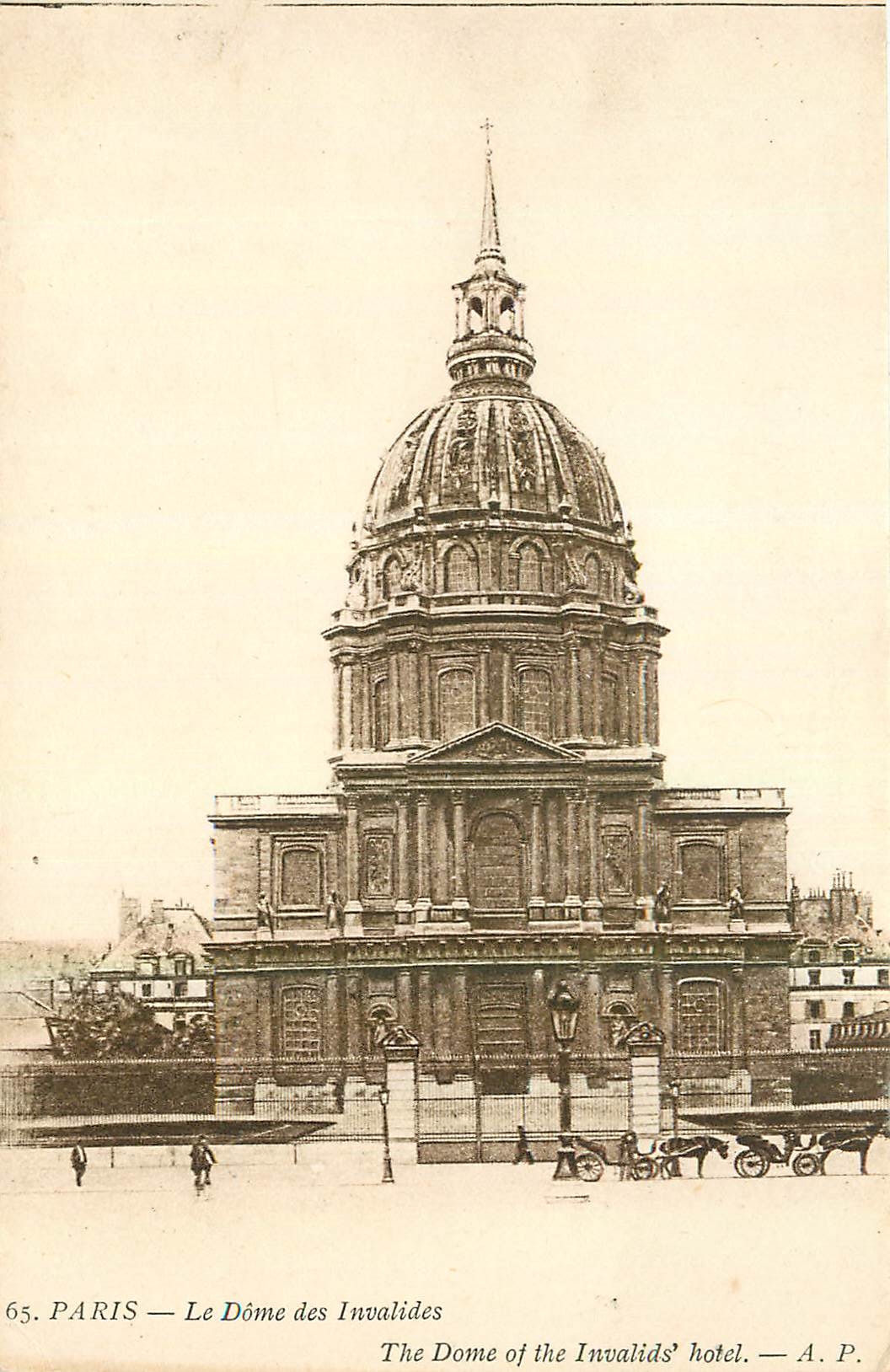 CPA Paris le Dome des Invalides 