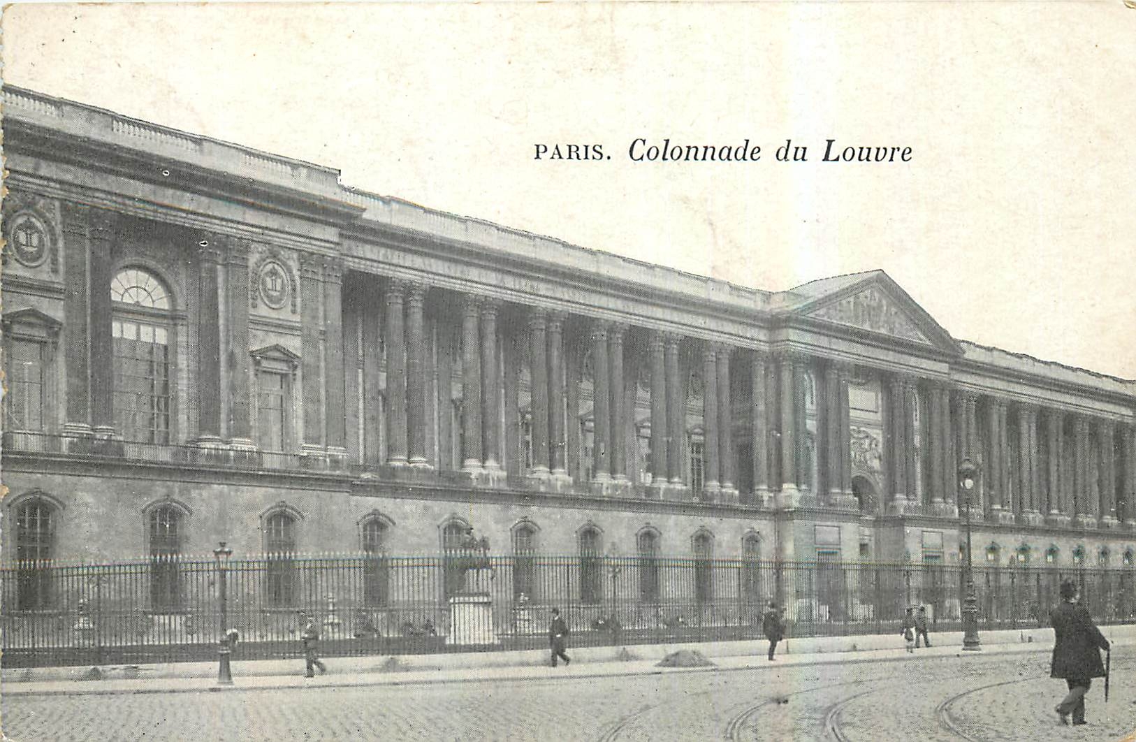 CPA Paris Colonnade du Louvre 
