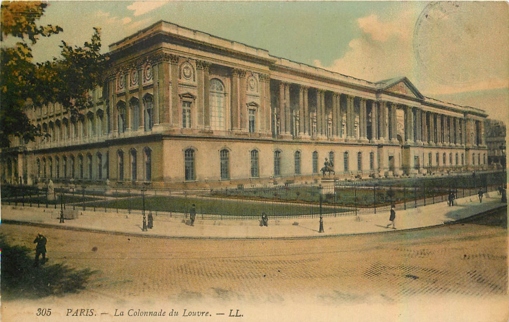CPA Paris La Colonnade du Louvre 