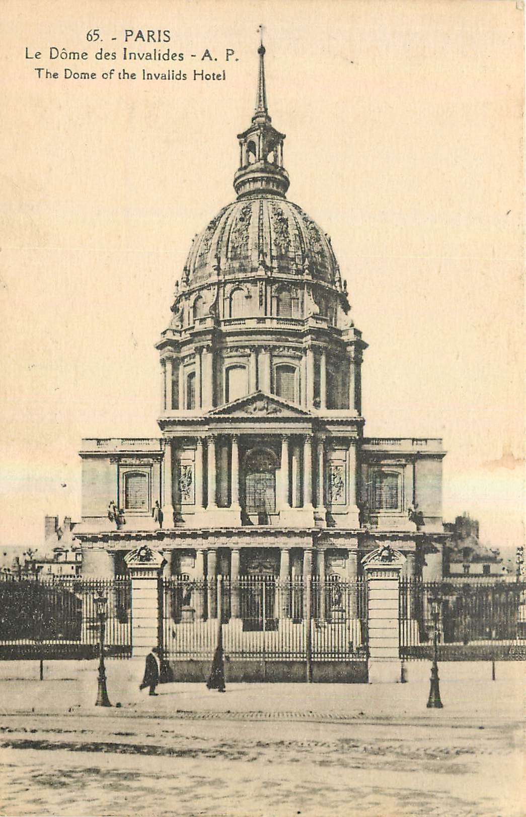 CPA Paris Le Dome des Invalides 