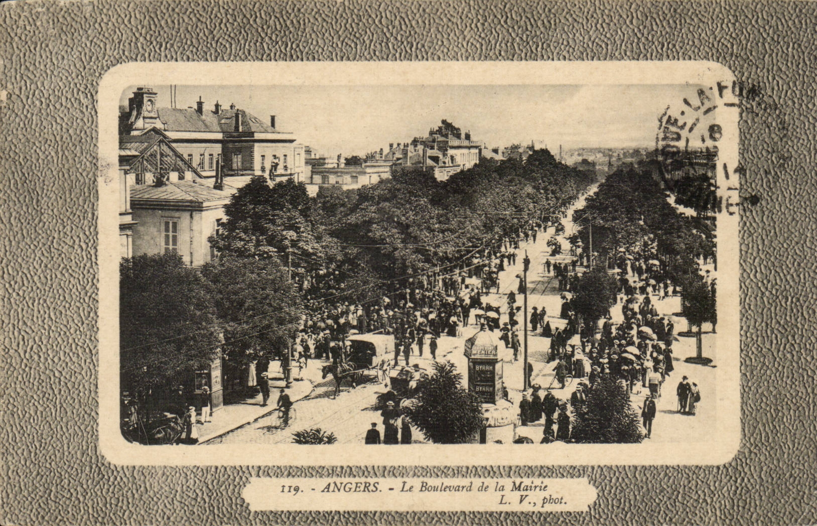 Angers CPA Boulevard of the Town hall
