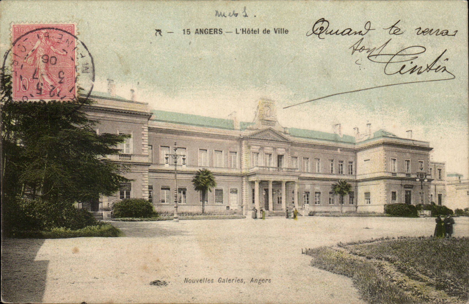 Angers CPA the town hall