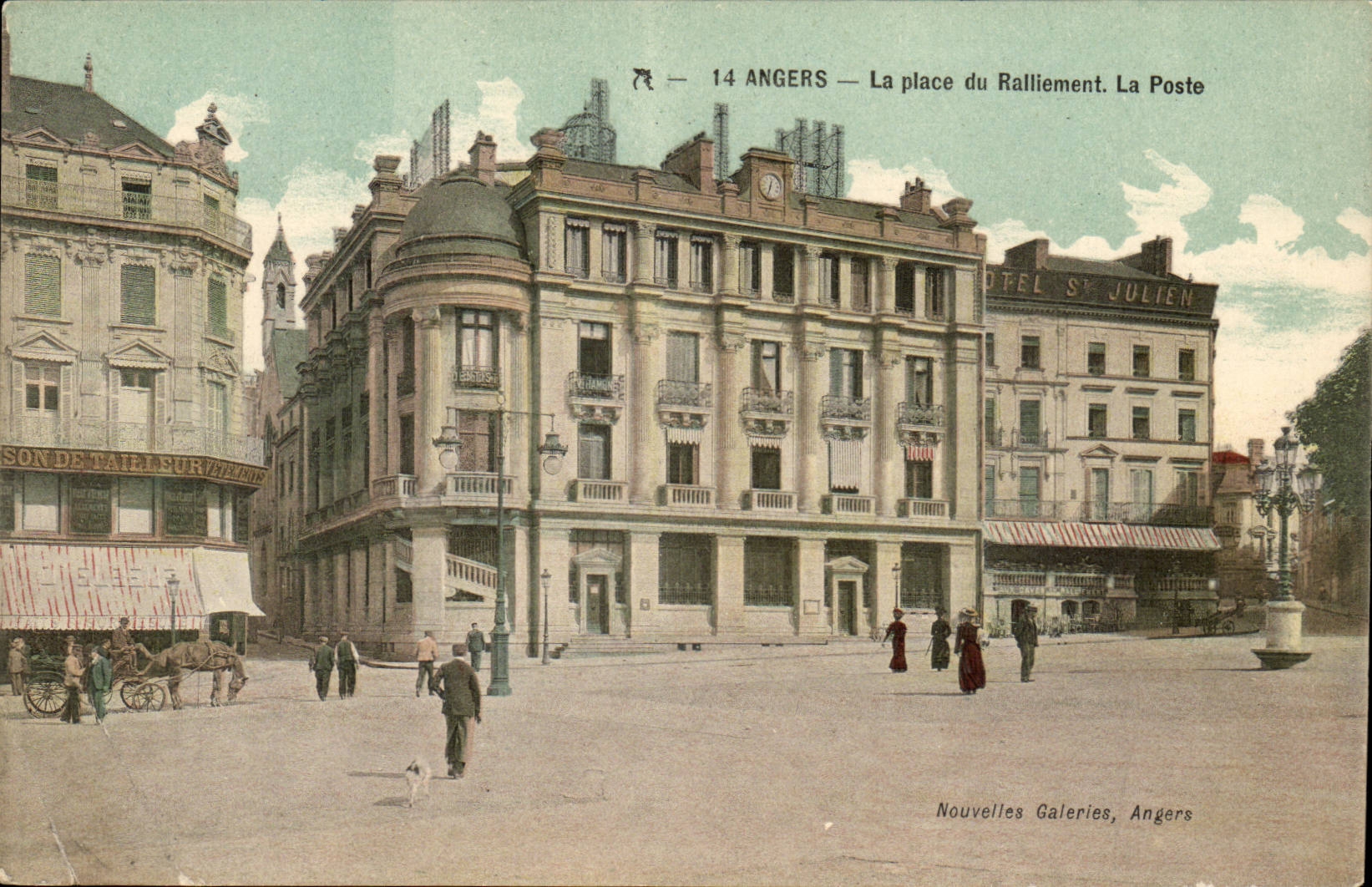 Angers CPA places rallying and La Poste