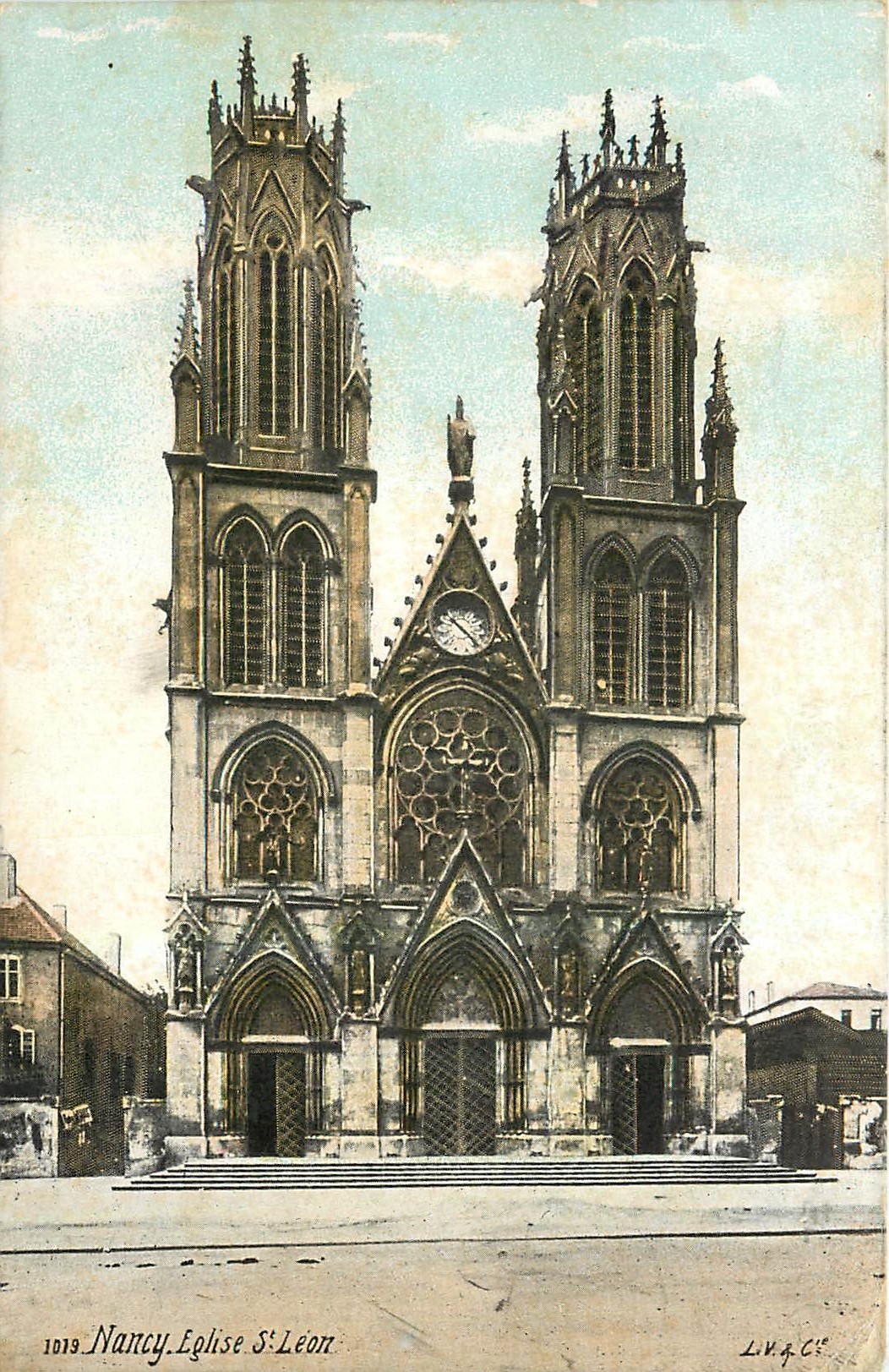 CPA Nancy Eglise St Leon 