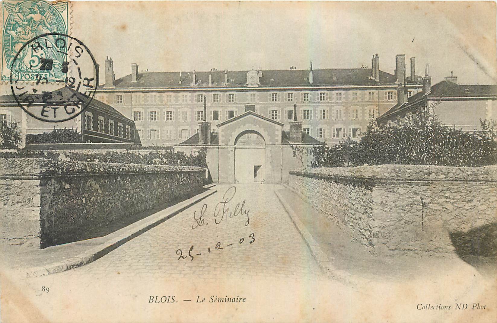 CPA Blois Le Seminaire 