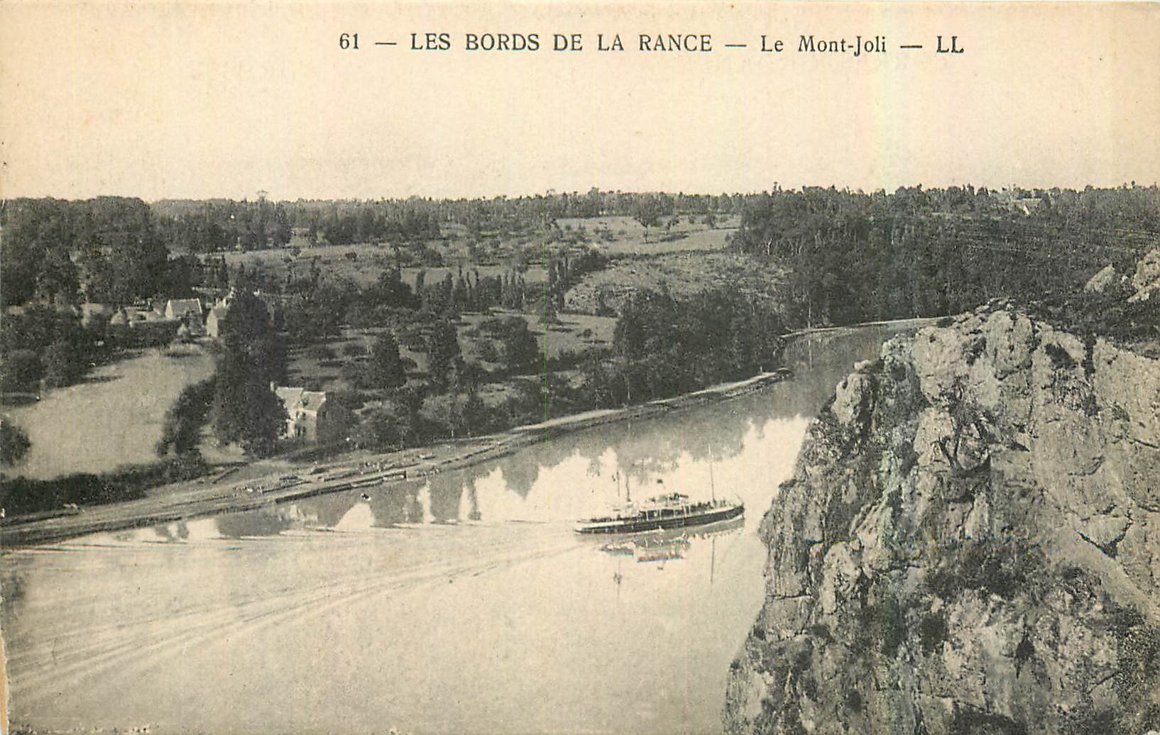 CPA Les Bords de la Rance Le Mont Joli 