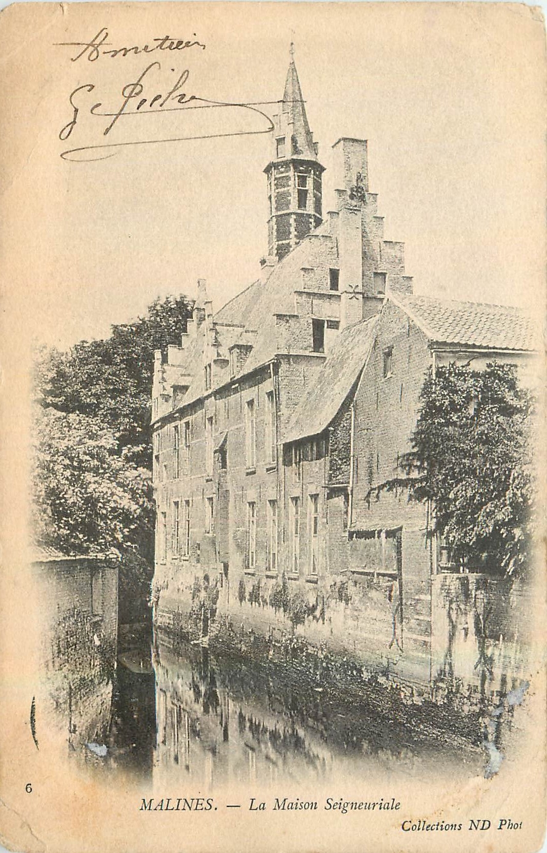 CPA Malines La Maison Seigneuriale