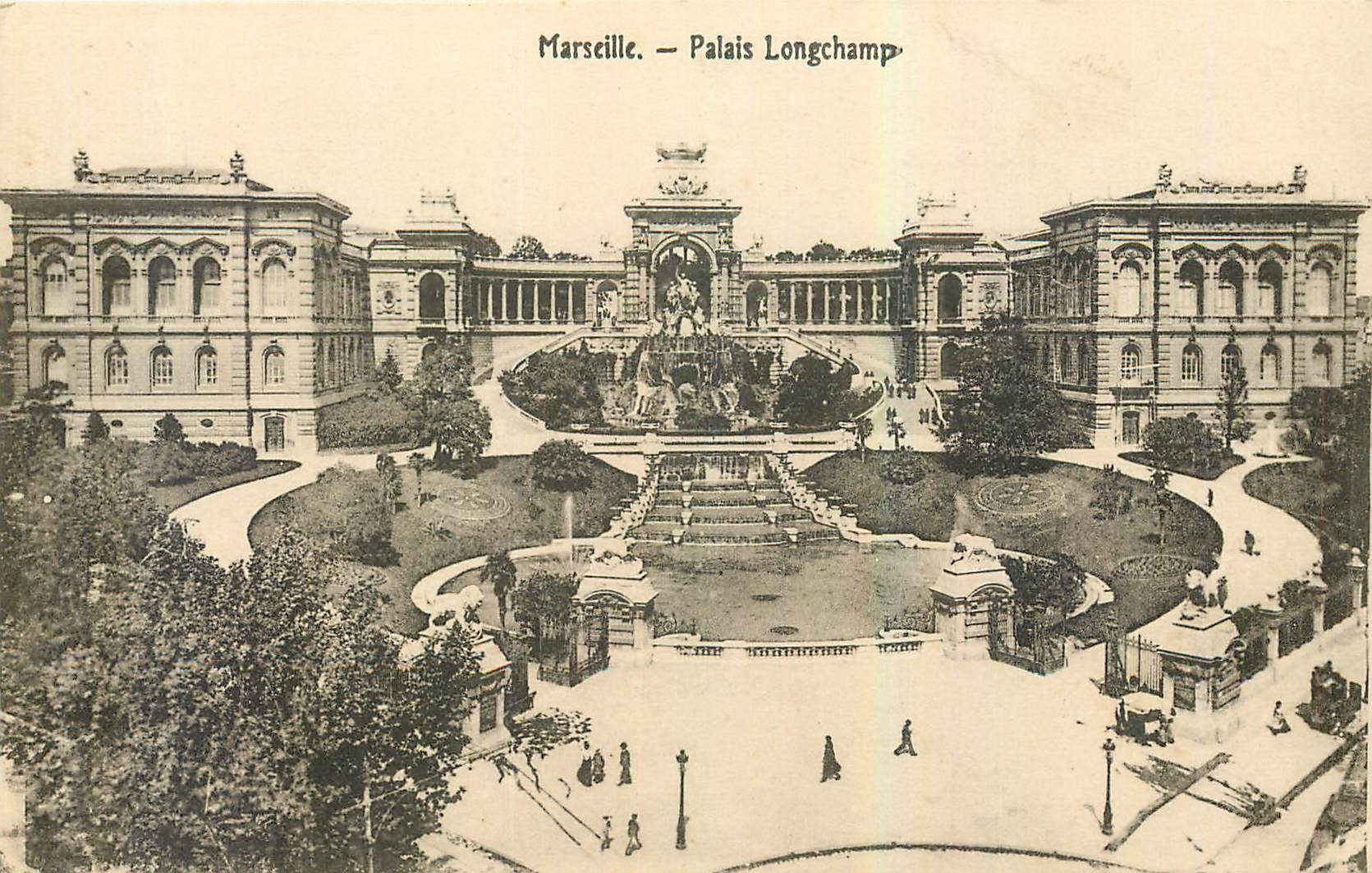 CPA Marseille Palais Longchamp 