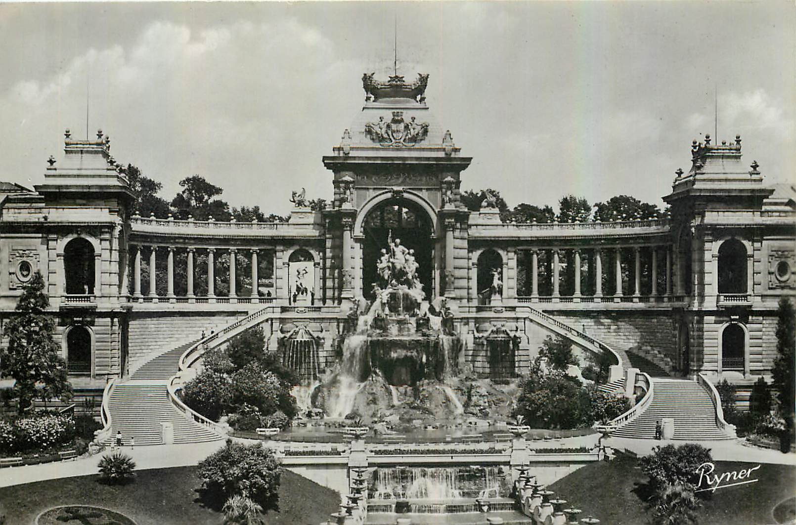 CPA Marseille Le Palais Longchamp 