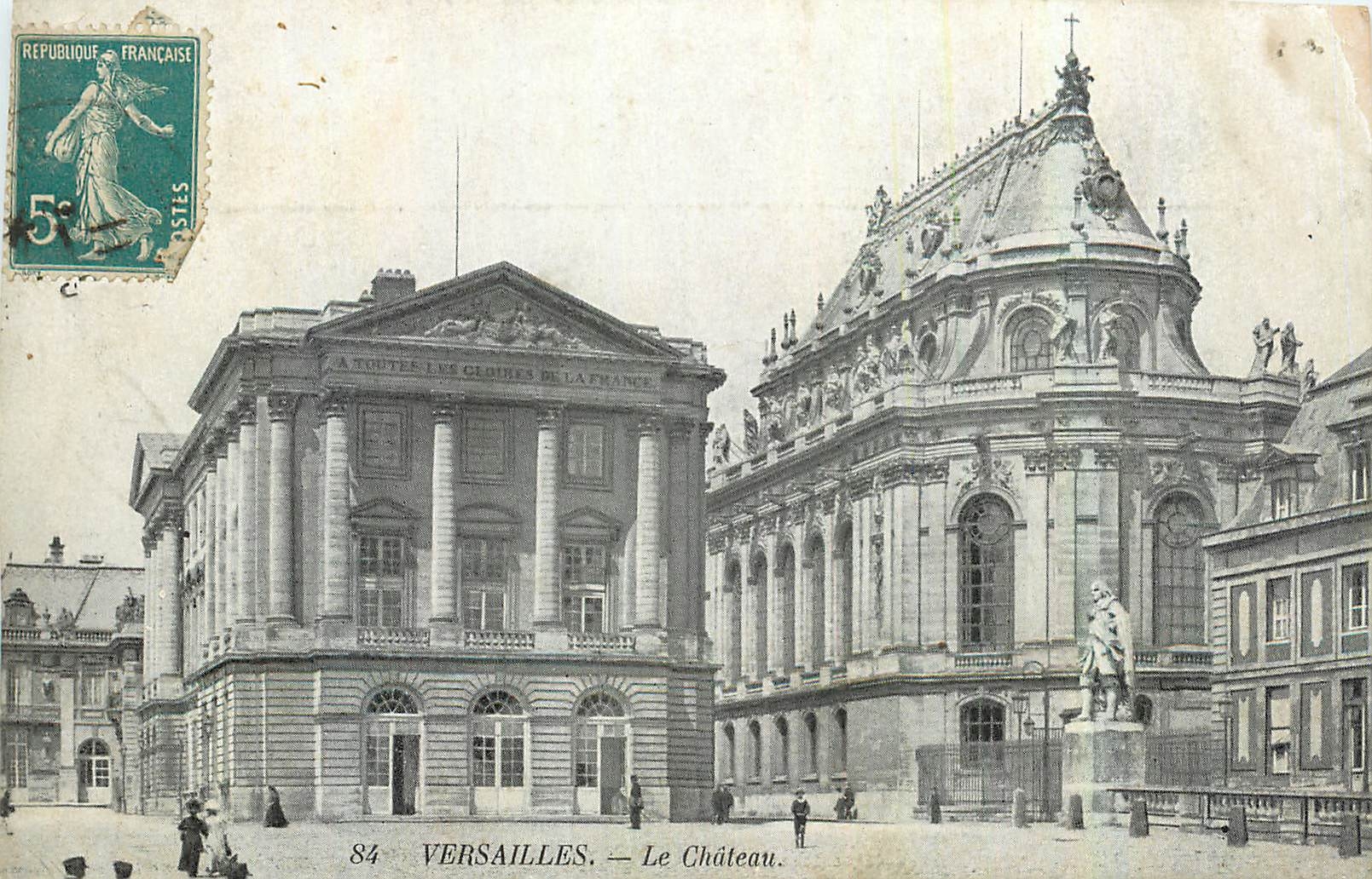 CPA Versailles Le Chateau 