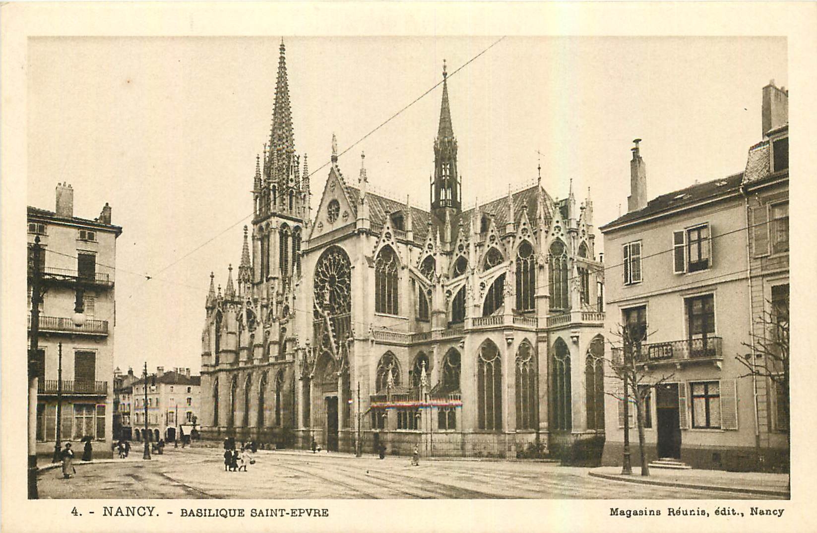 CPA Nancy Basilique Saint Epvre 