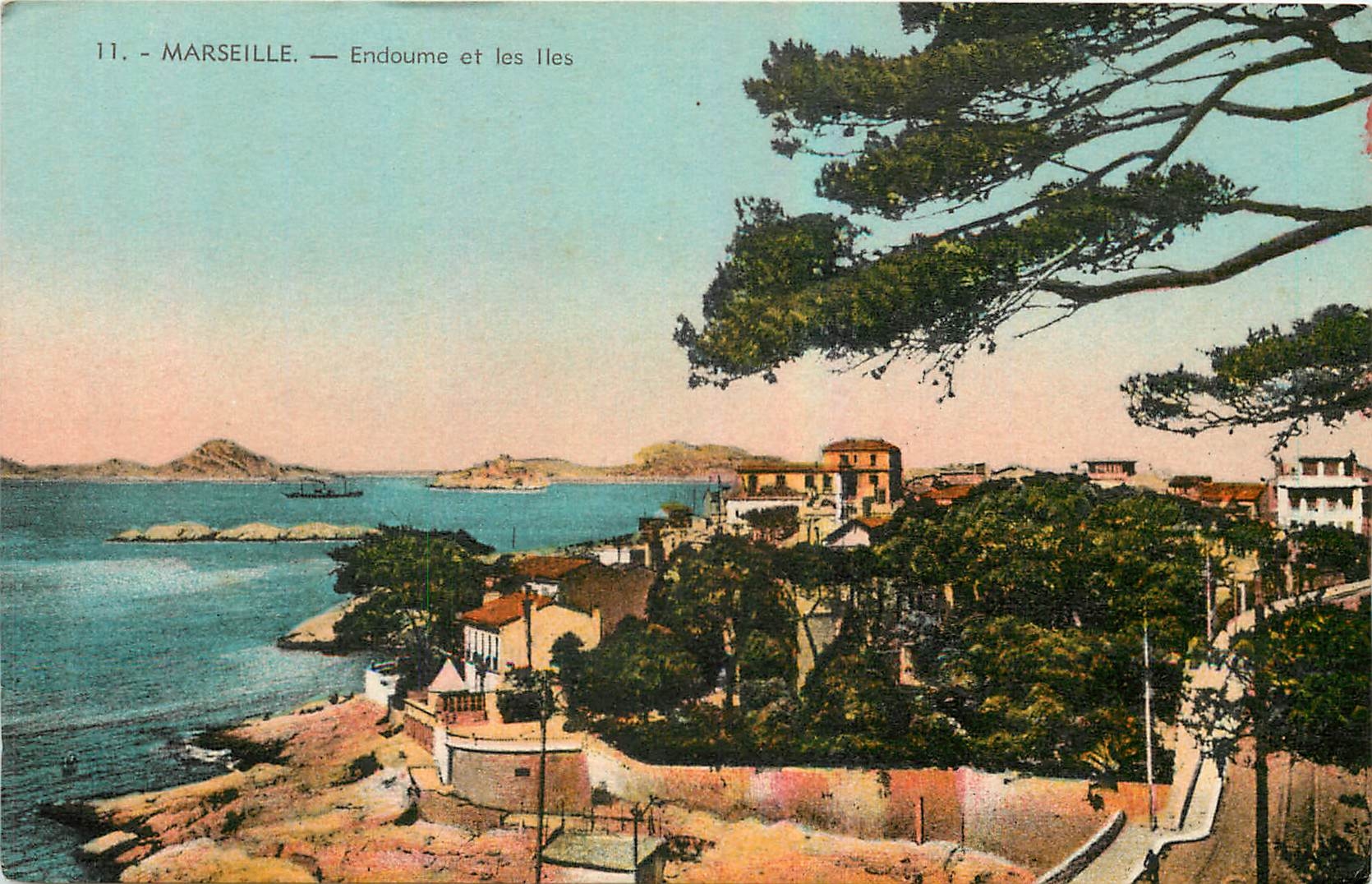 CPA Marseille Endoume et les Iles 
