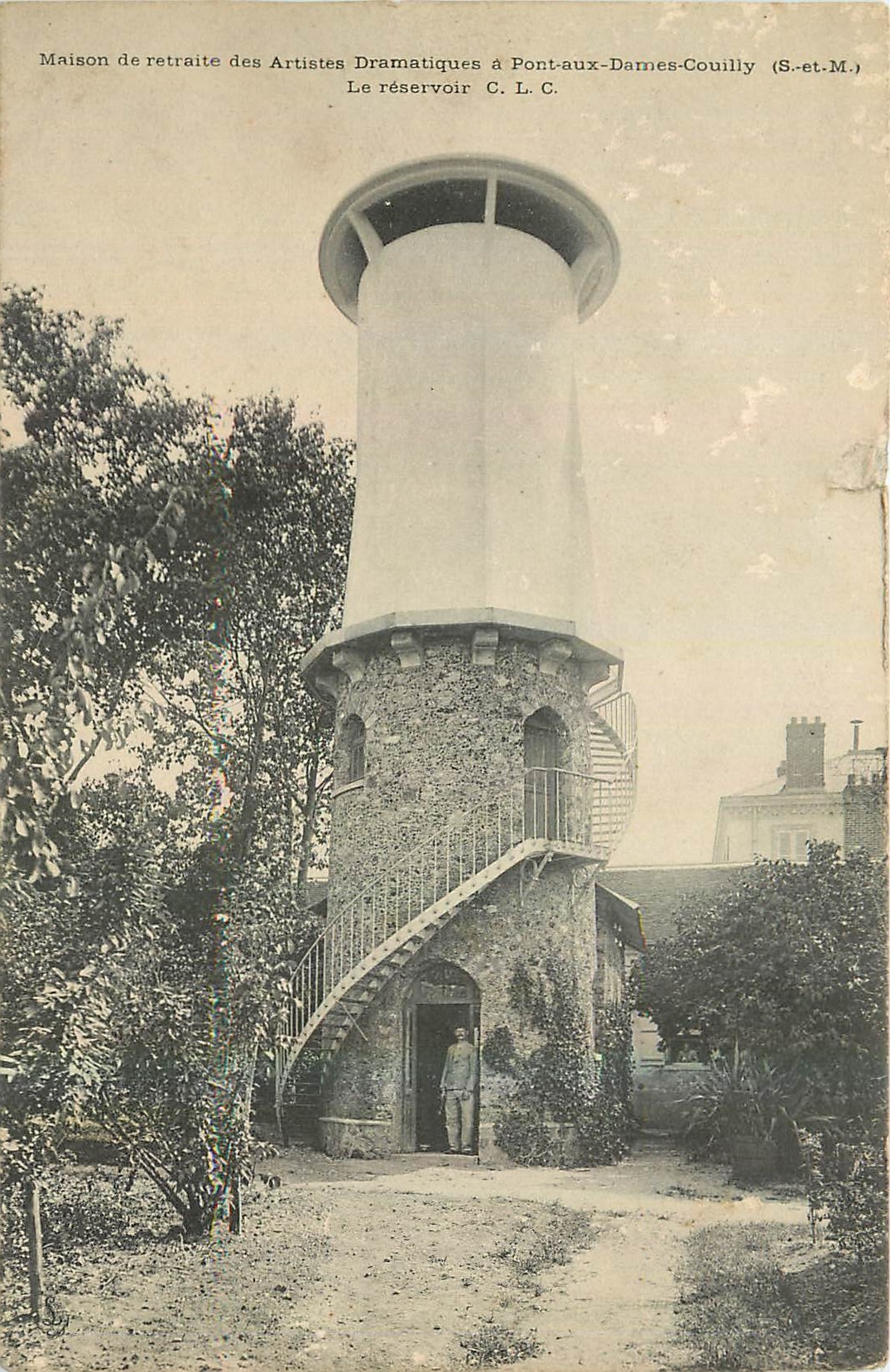 CPA Pont aux Dames Couilly Le reservoir 