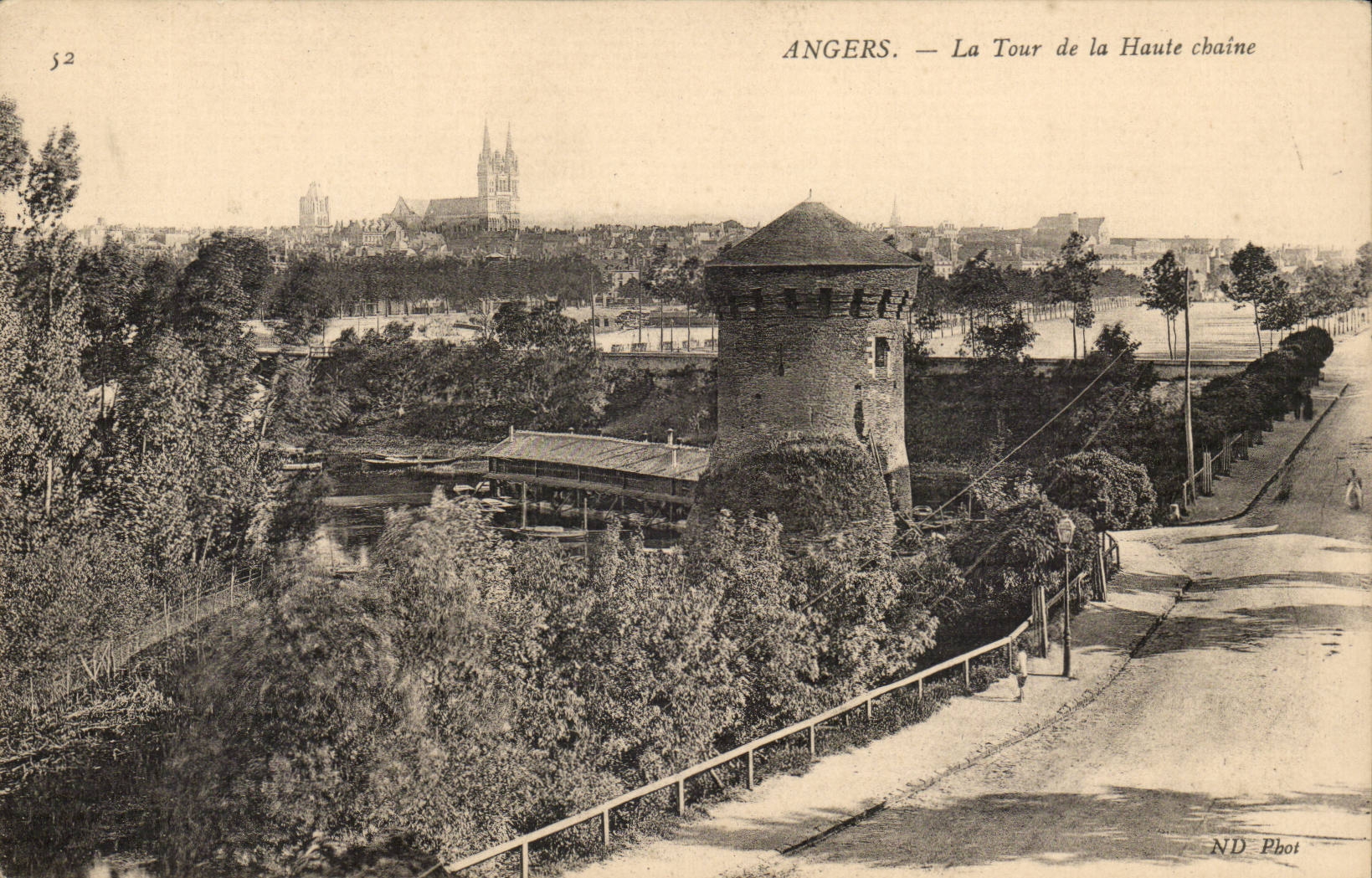 Angers CPA the tower of the high chain
