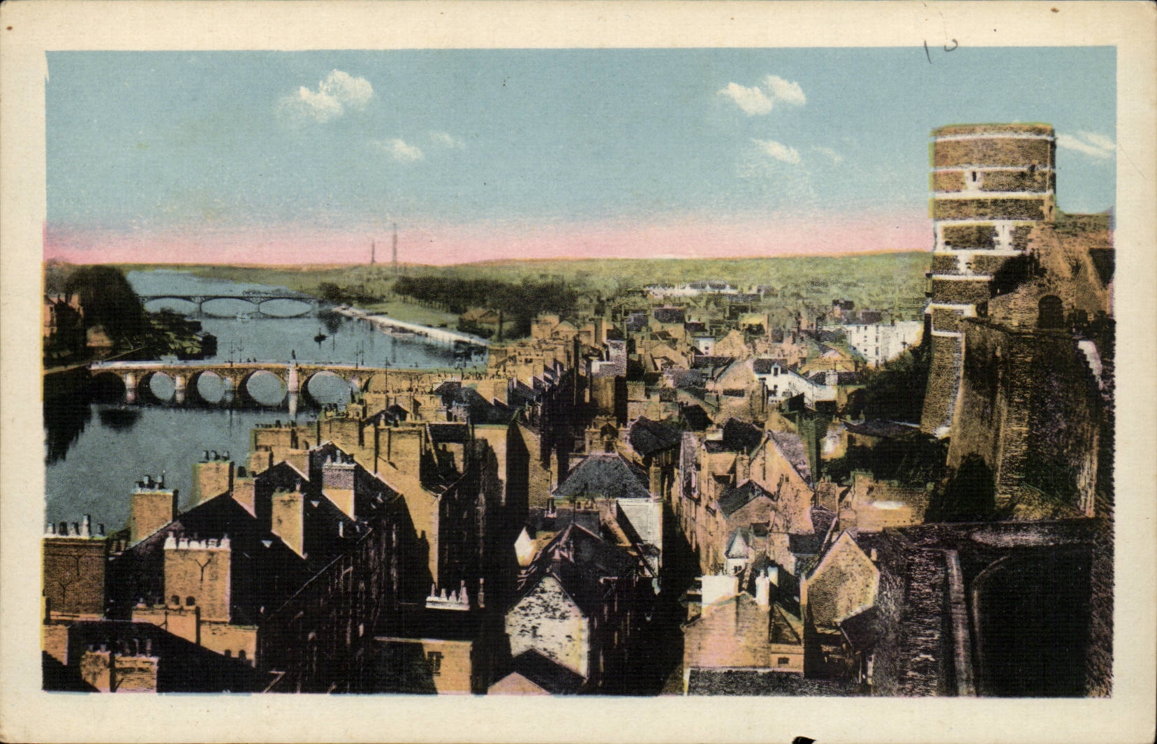 Angers CPA View Maine large Northern court of the castle