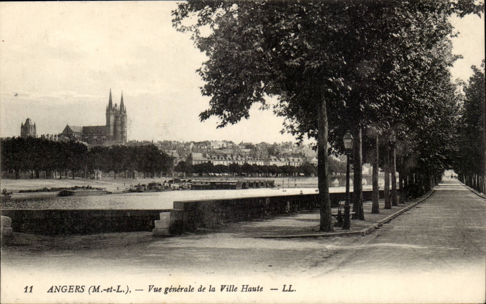 Angers CPA View of the high city