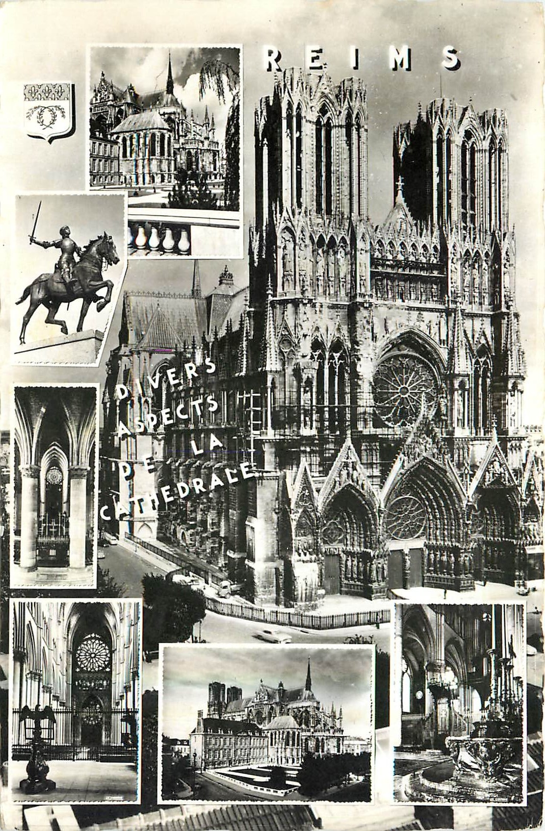 CPA Divers Aspects de Reims Marne 