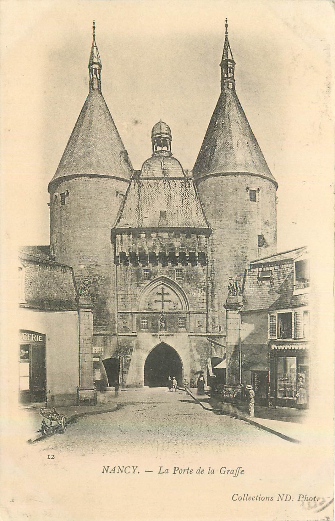 CPA Nancy La Porte de la Graffe 