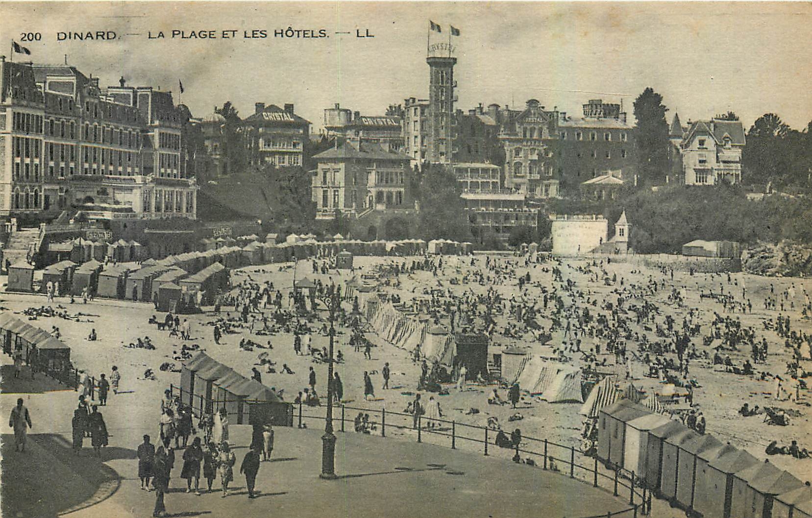 CPA Dinard La Plage et les Hotels 