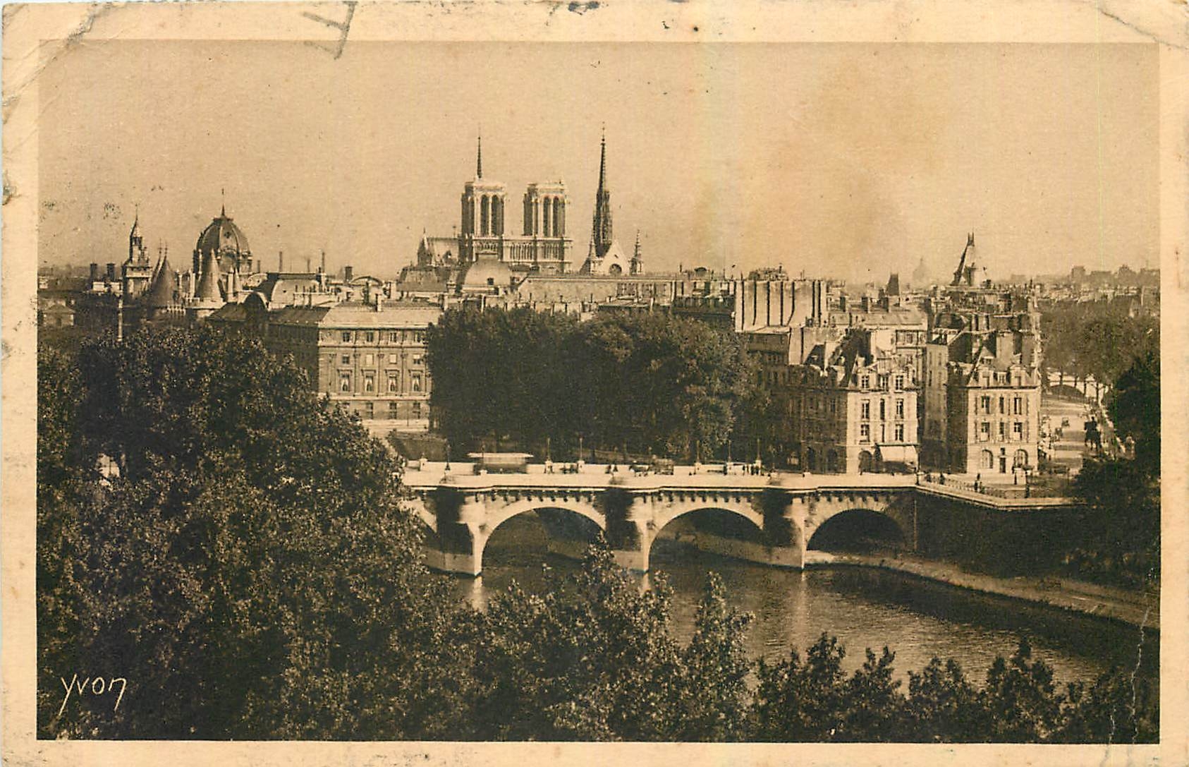 CPA Paris La Cite et le Pont Neuf