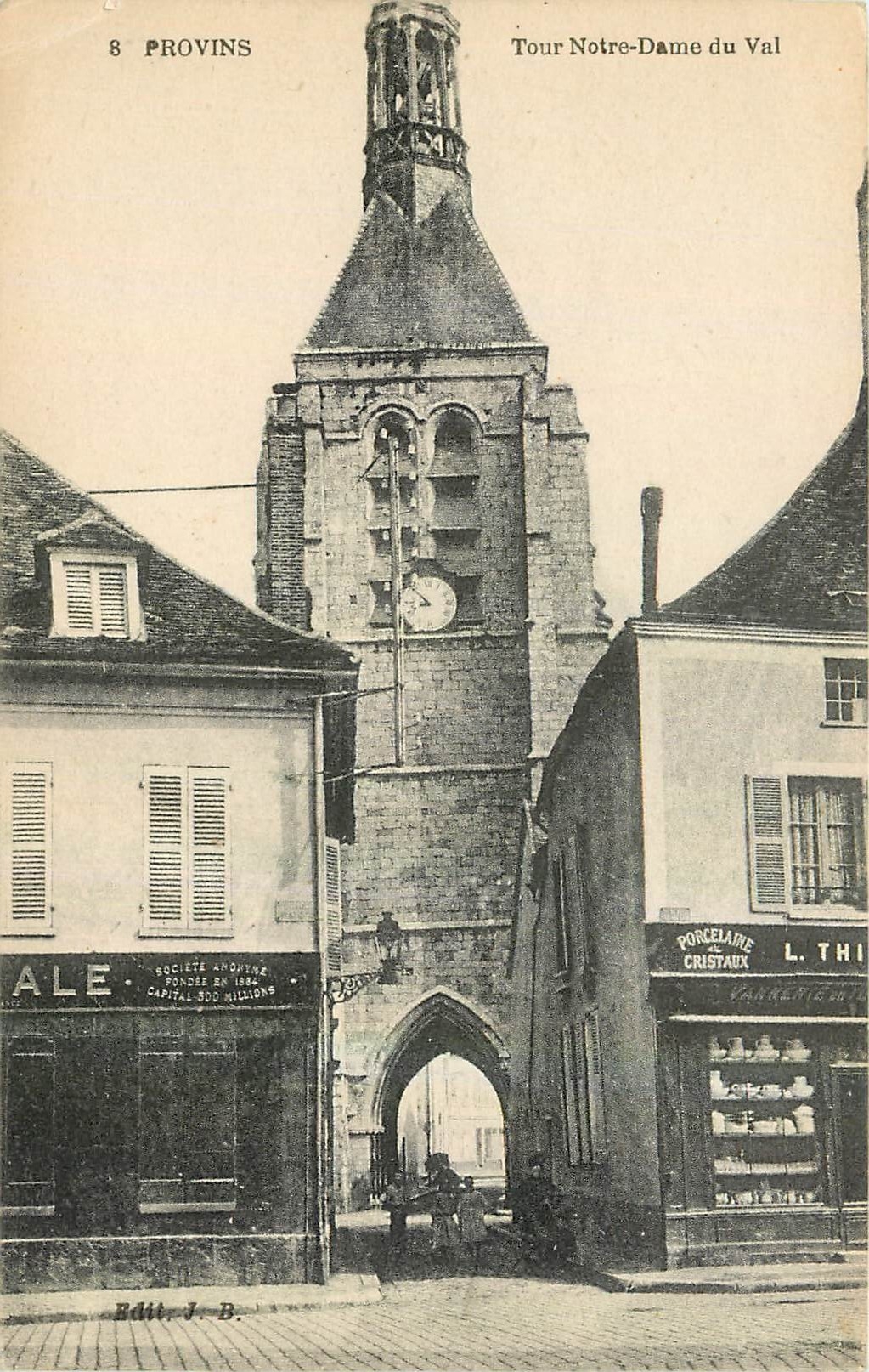CPA Provins Tour Notre Dame du Val 