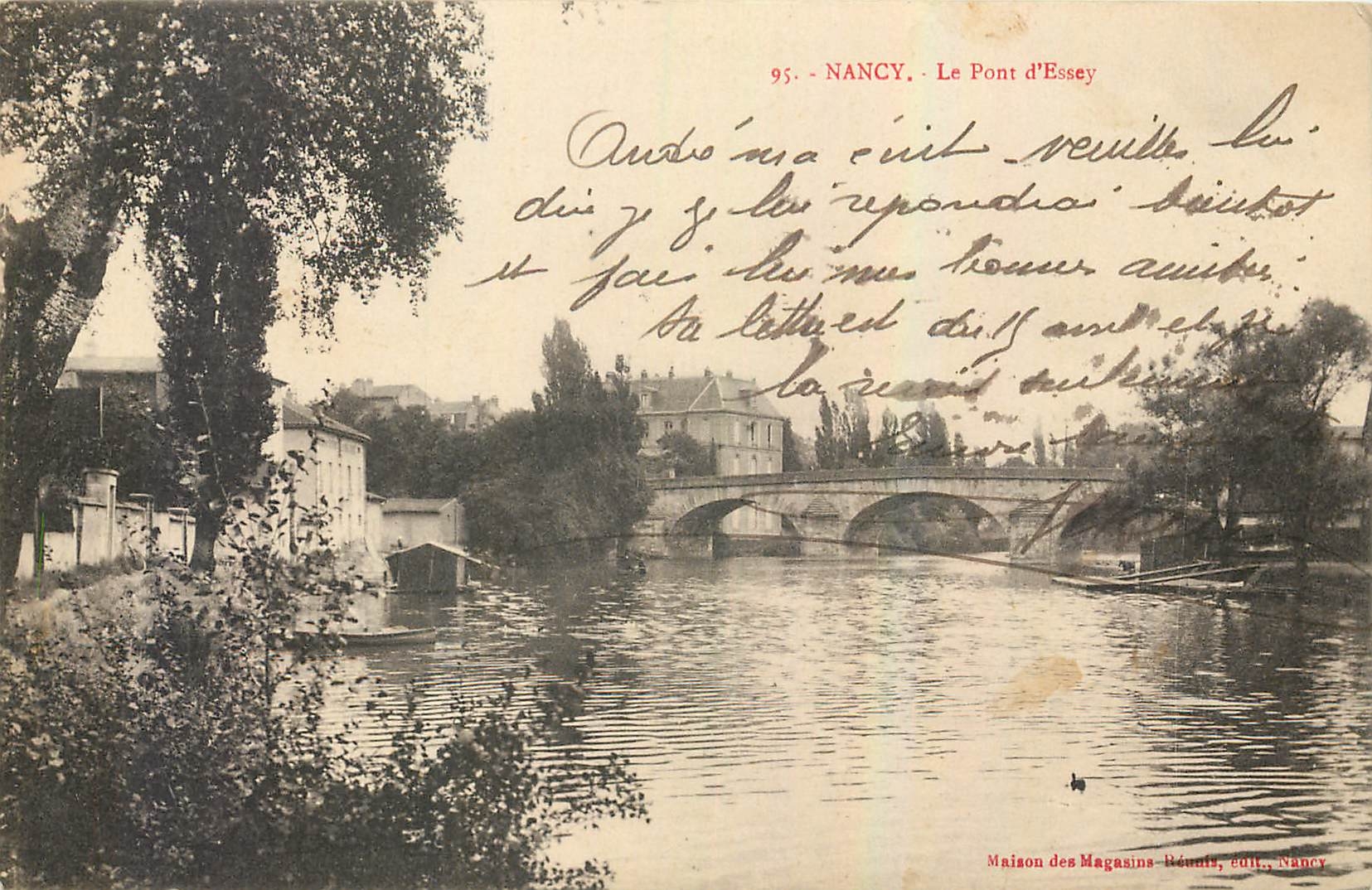 CPA Nancy Le Pont d'Essey 
