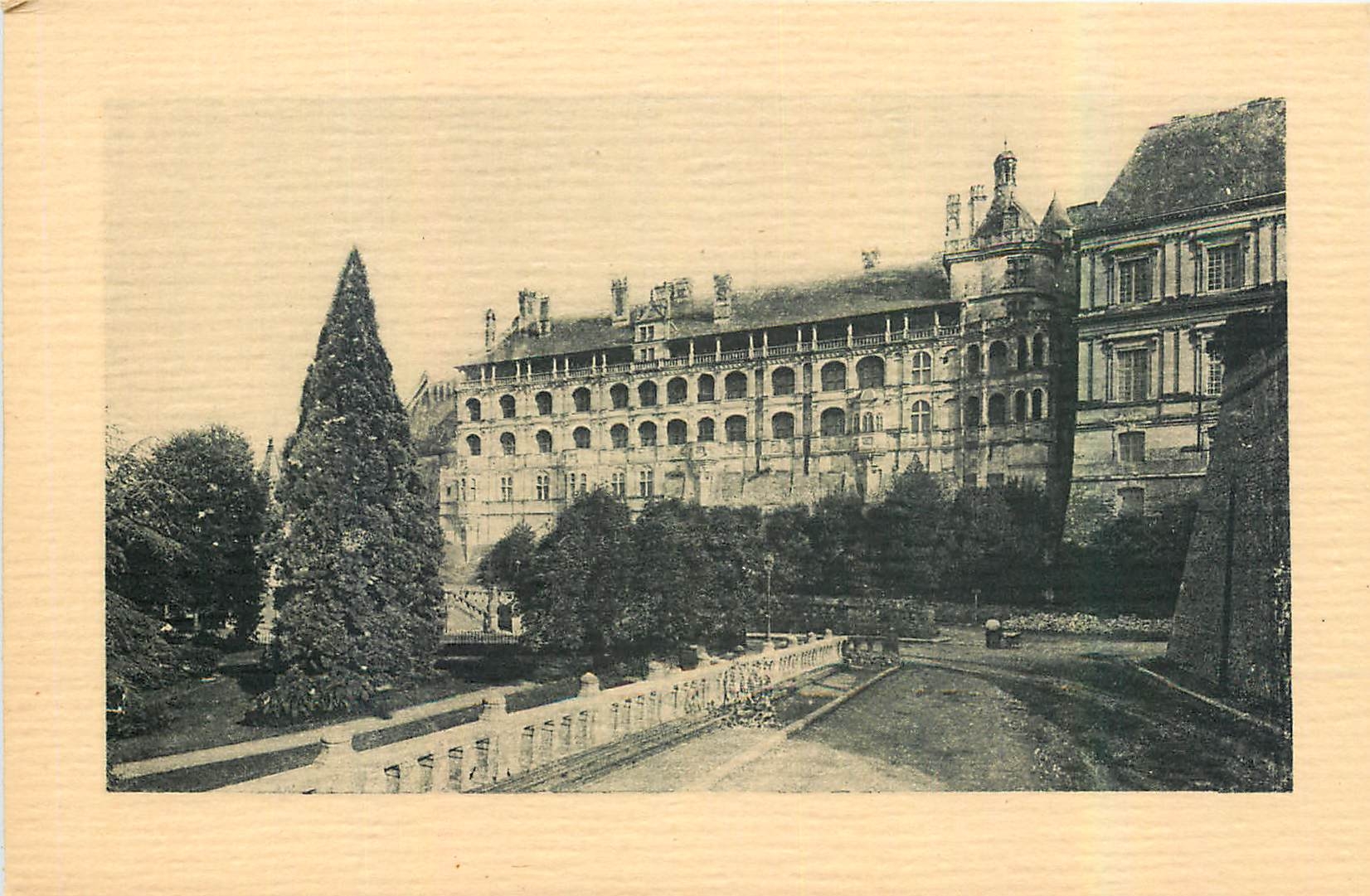 CPA Blois Le Chateau Facade Francois I 