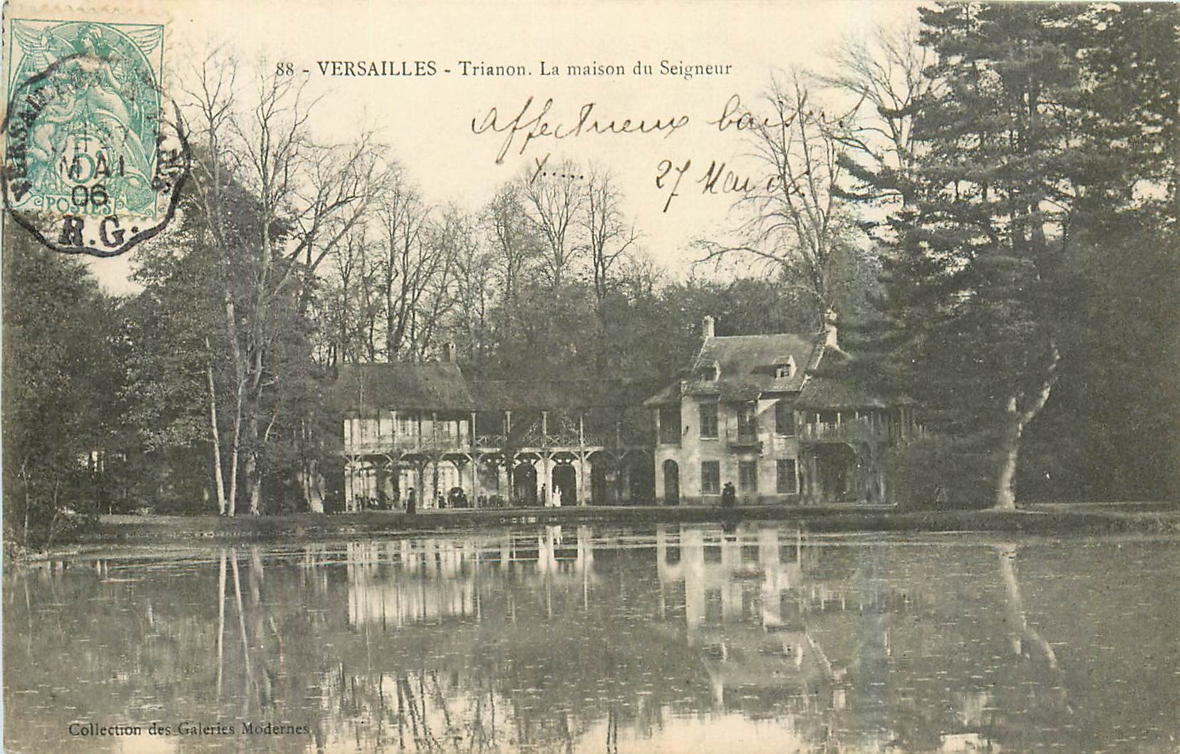 CPA Versailles Trianon La Maison du Seigneur 