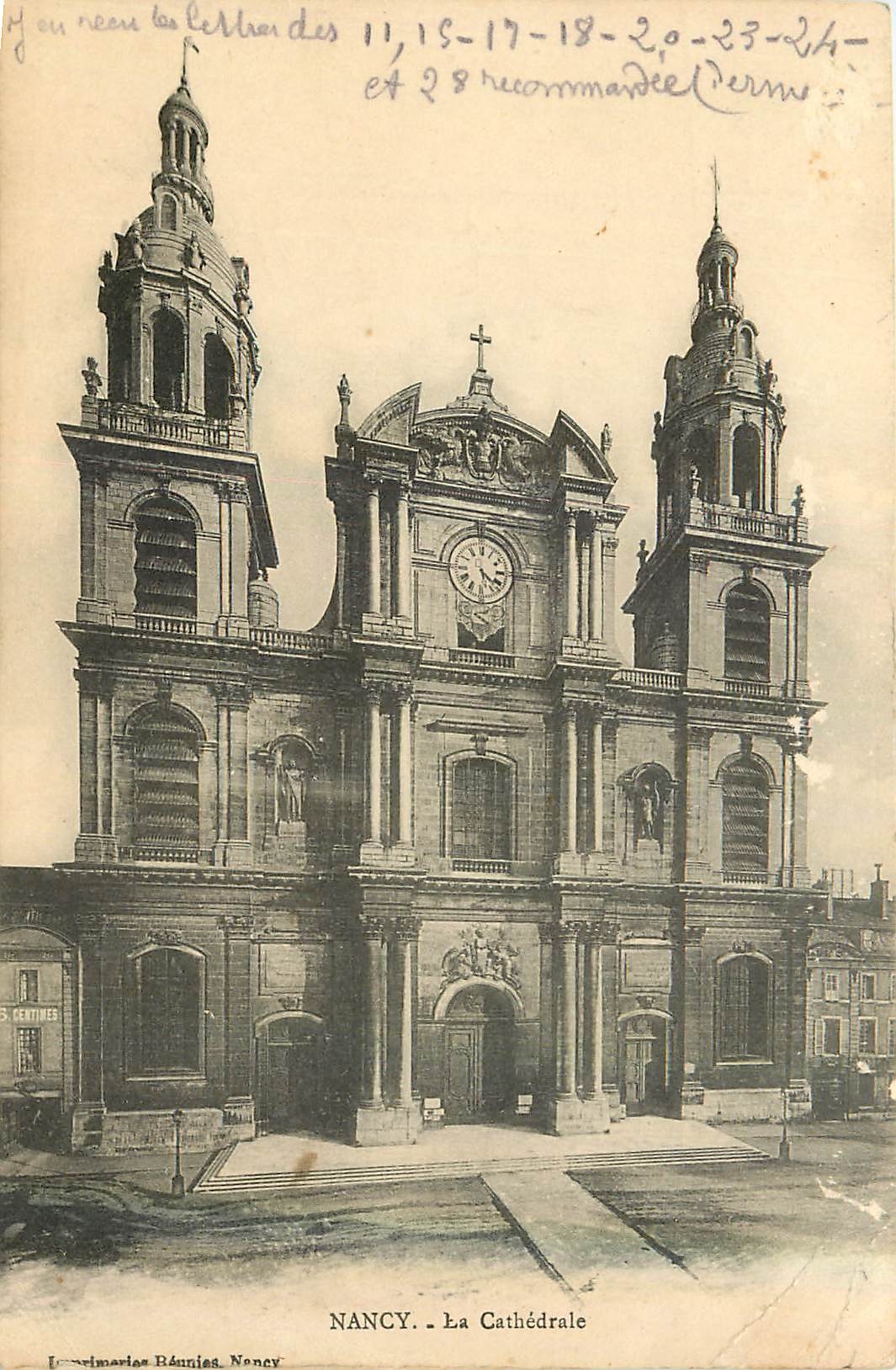 CPA Nancy La Cathedrale 