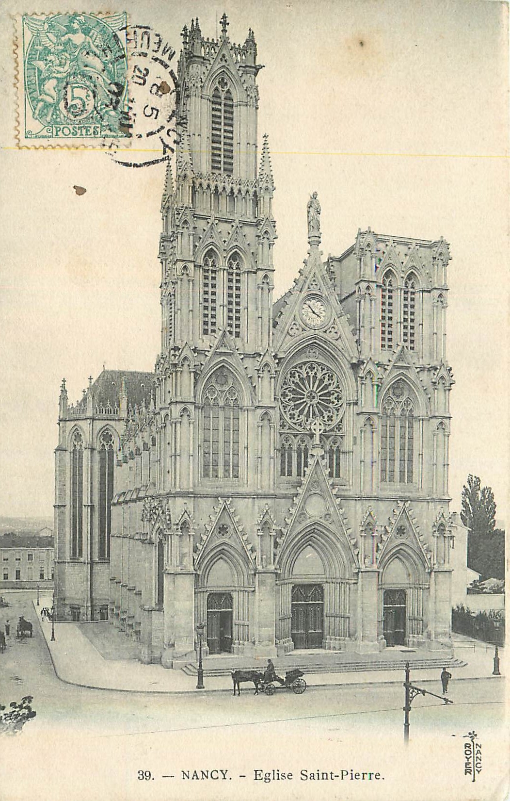 CPA Nancy Eglise Saint Pierre 