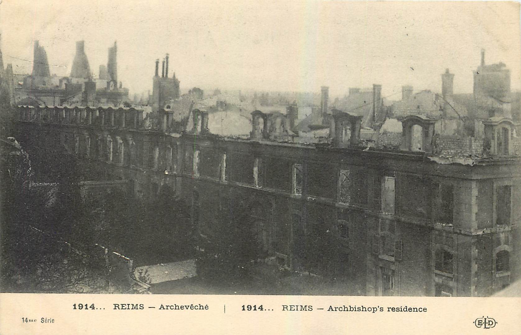 CPA Reims Archeveche 
