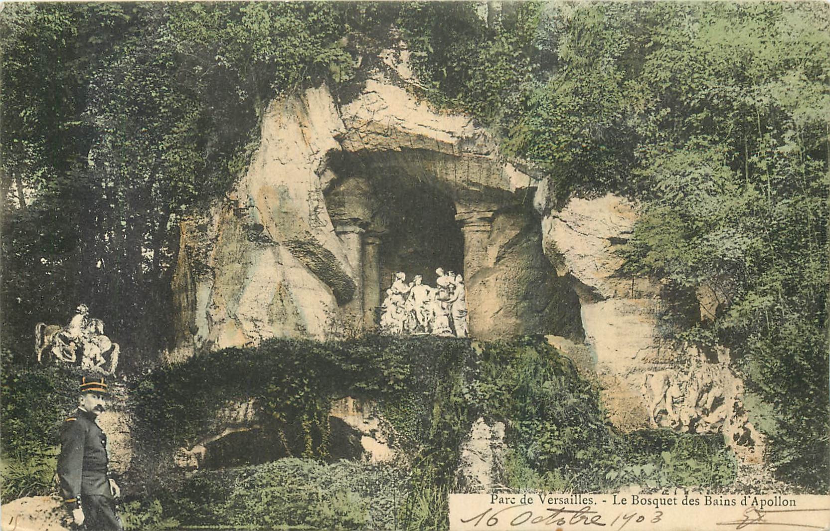 CPA Parc de Versailles Le Bosquet des Bains d'Apollon 