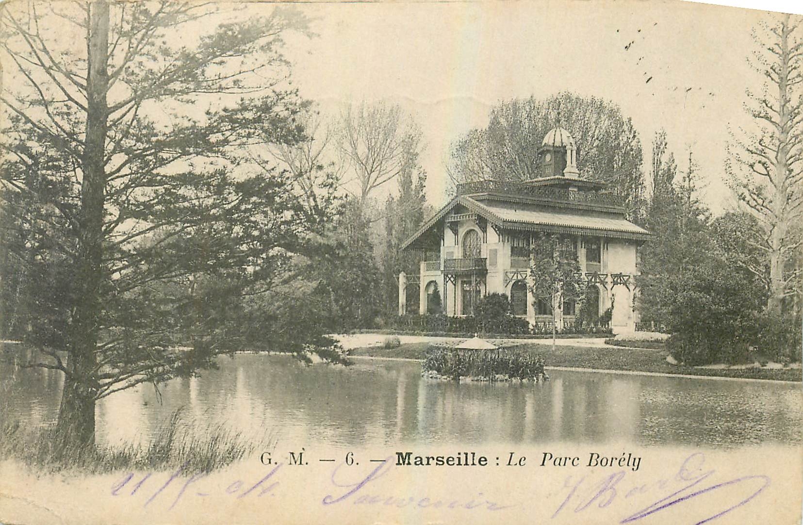 CPA Marseille Le Parc Borely 