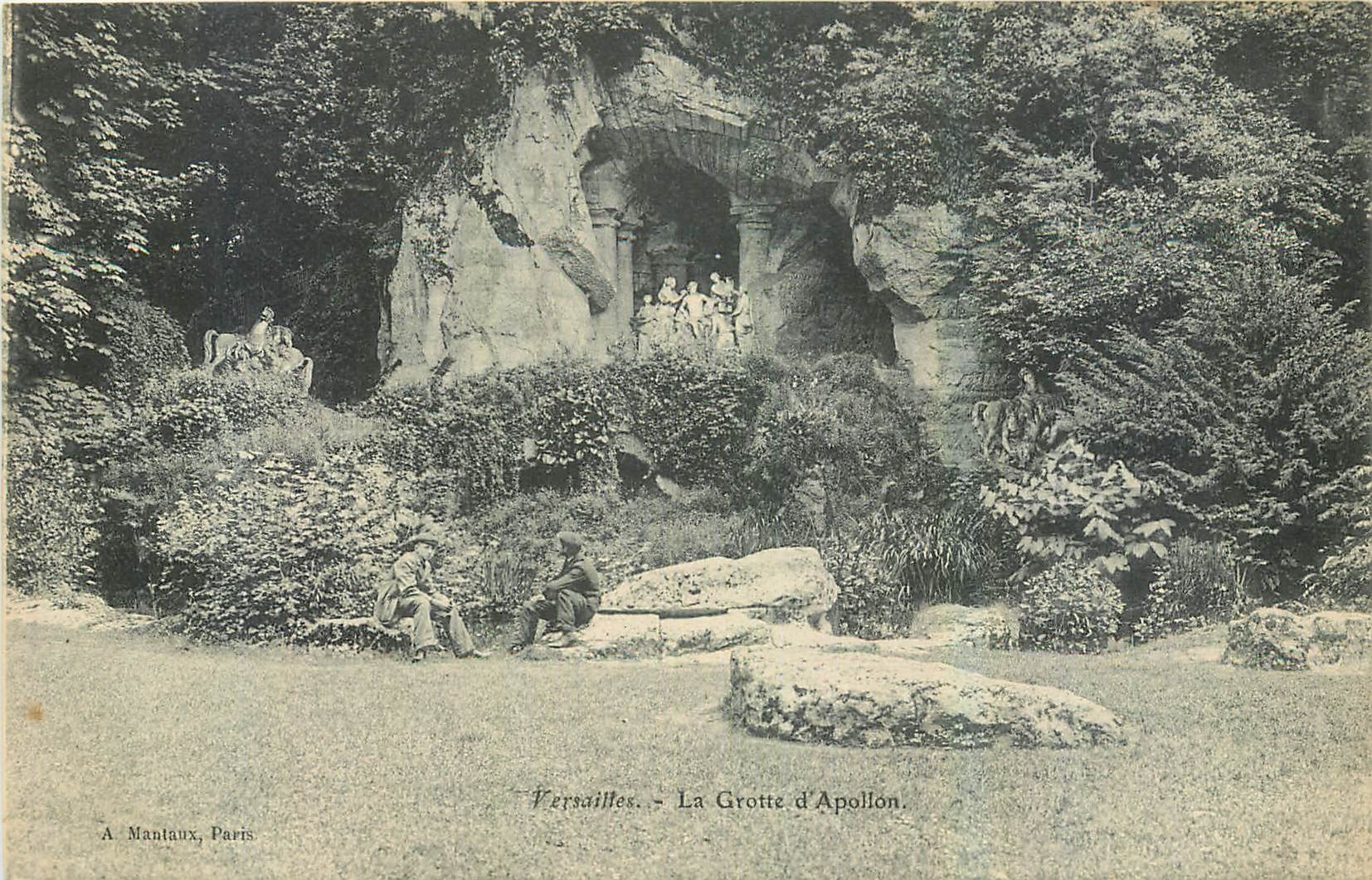 CPA Versailles La Grotte d'Apollon 
