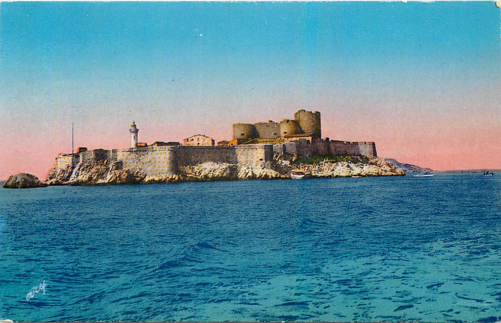 CPA Marseille Le Chateau d'If 