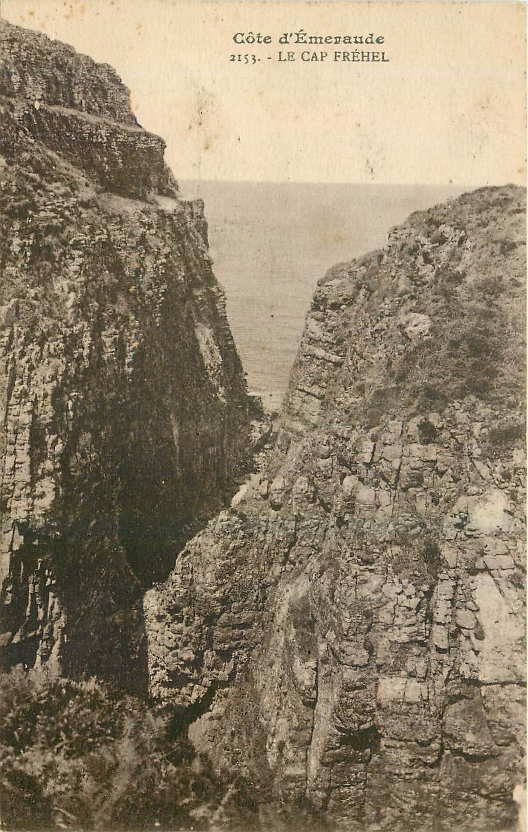 CPA Cote d'Emeraude Le Cap frehel 