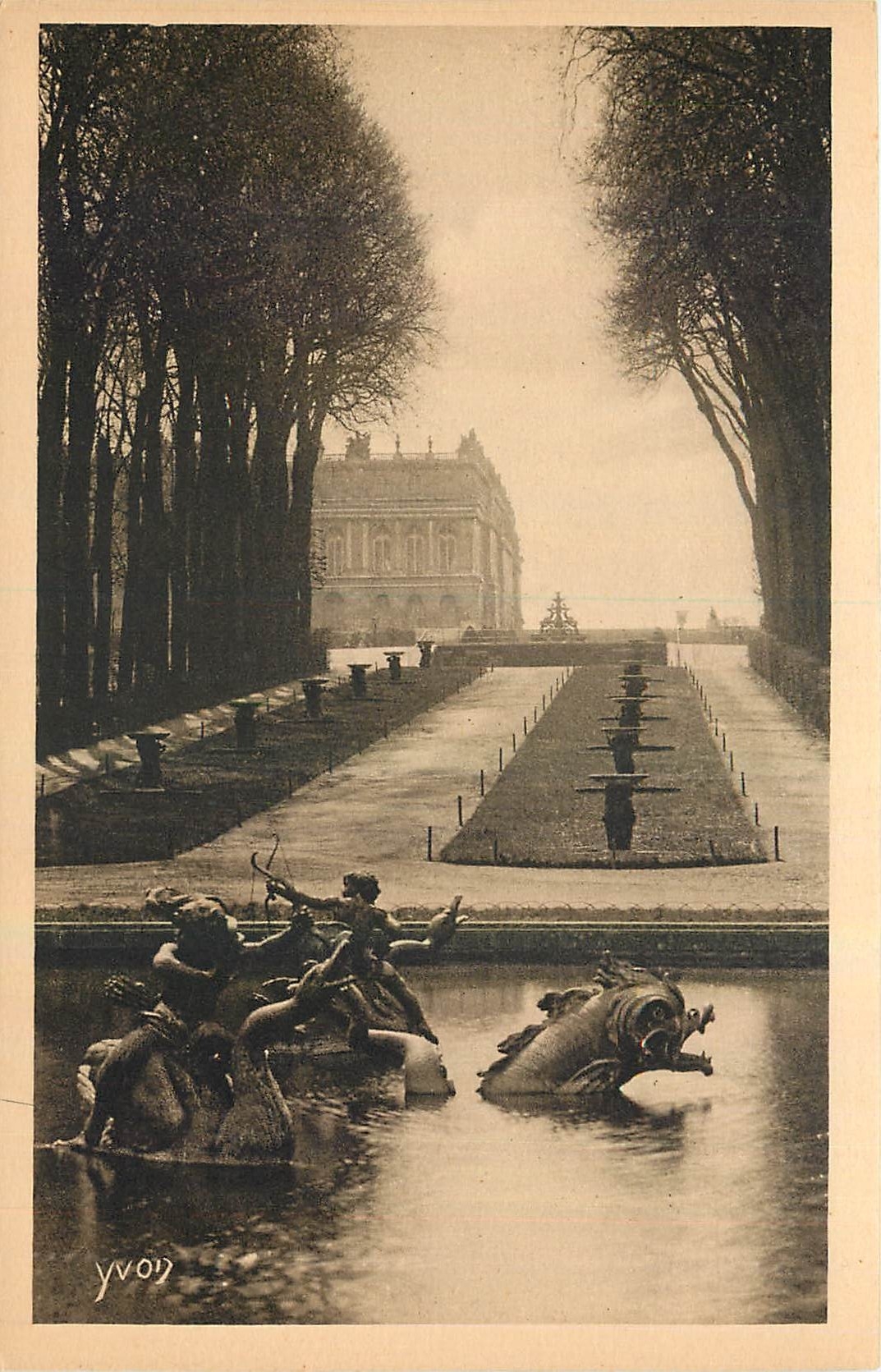 CPA Splendeurs et Charmes de Versailles Allee des Marmousets 