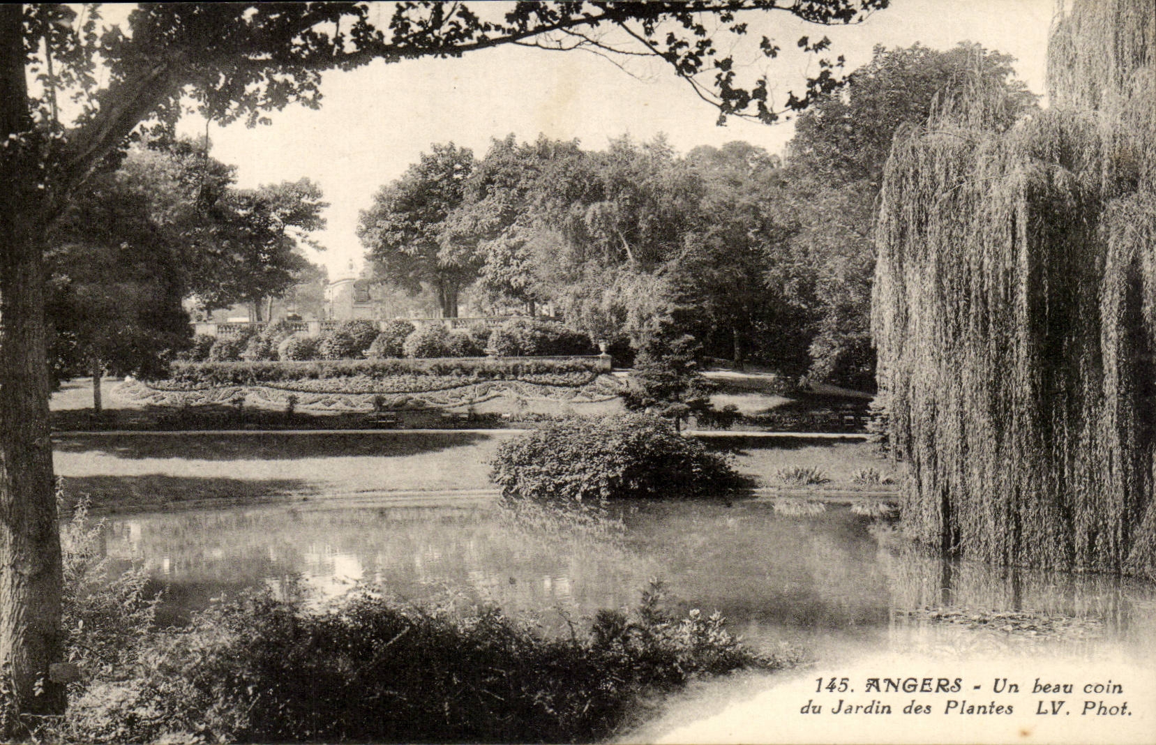 Angers CPA a beautiful corner of the Botanical garden