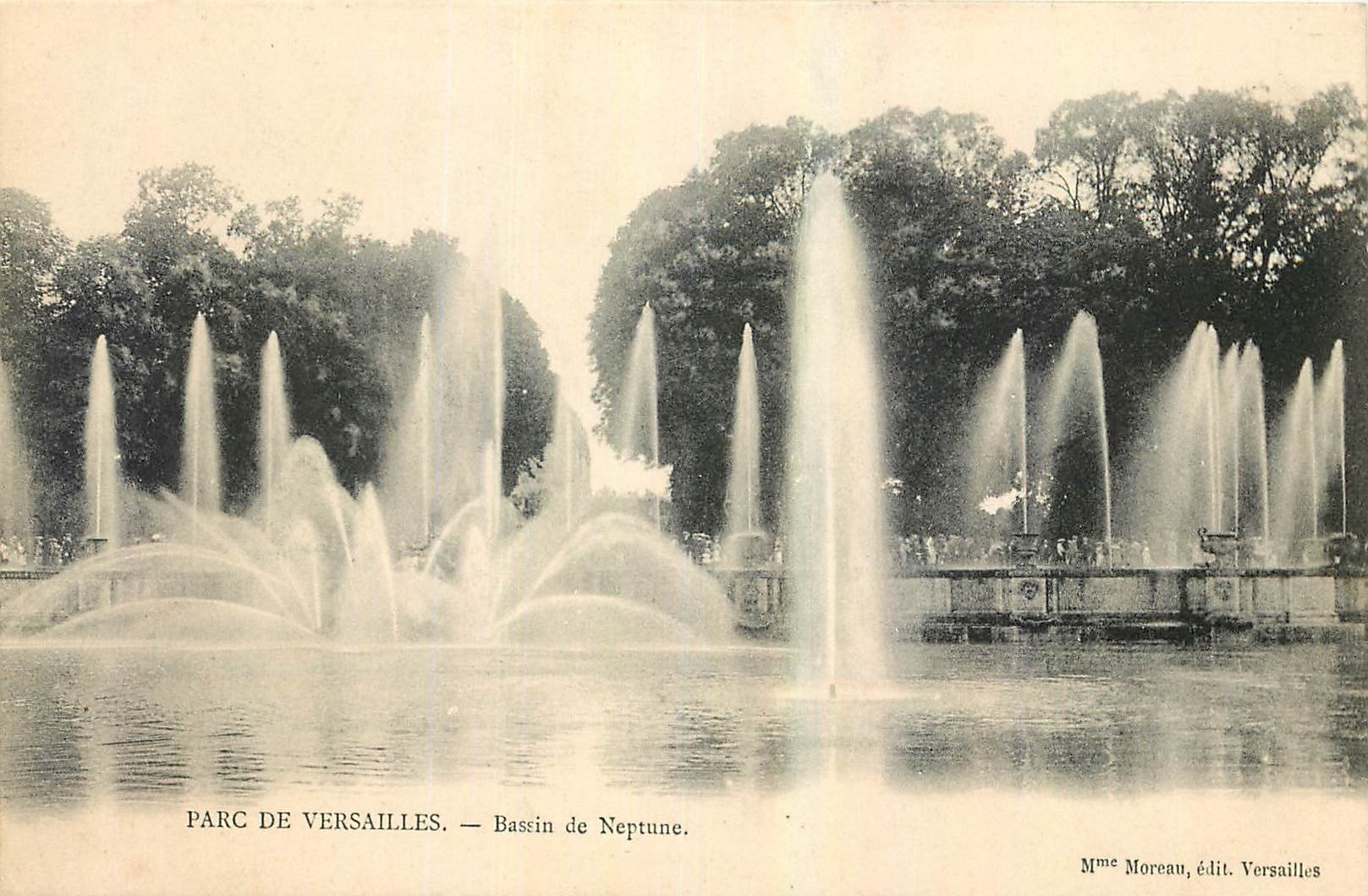 CPA Parc de Versailles Bassin de Neptune 
