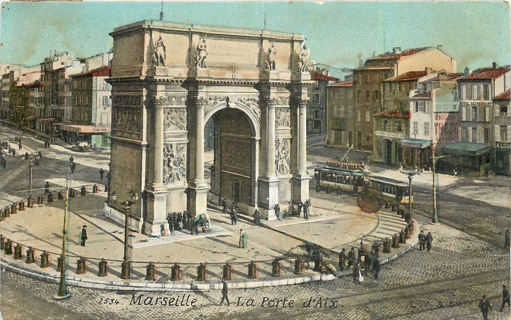 CPA Marseille La Porte d'Aix 